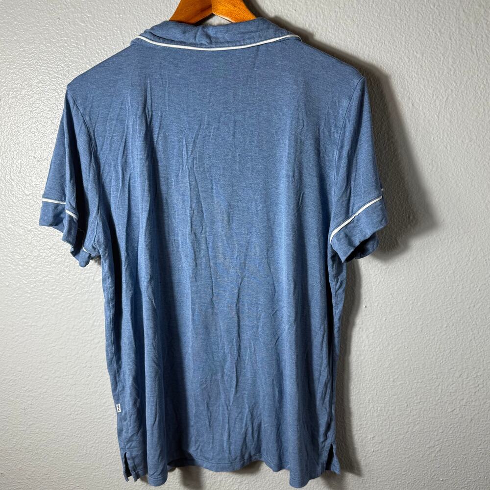 Little Sleepies Womens Adult Pajama Top Blue Sleep Wear Size Medium - Picture 4 of 5